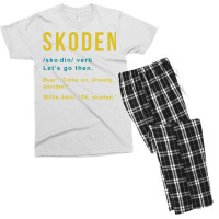 Skoden From Reservation Dog ' S Men's T-shirt Pajama Set | Artistshot