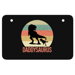 Daddysaurus ATV License Plate | Artistshot