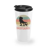 Daddysaurus Travel Mug | Artistshot