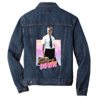 Falling Down   80s Design Men Denim Jacket | Artistshot