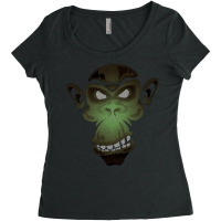 Monkey Mosaic Women's Triblend Scoop T-shirt | Artistshot