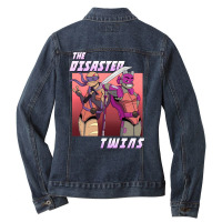 The Disaster Twins Ladies Denim Jacket | Artistshot