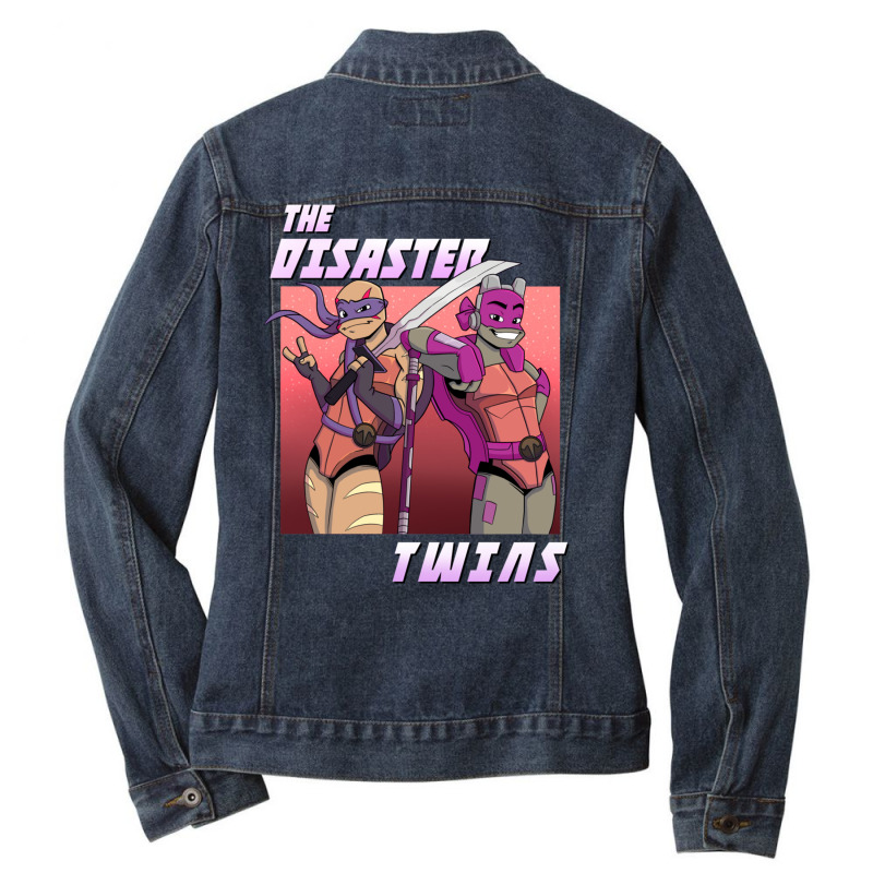 The Disaster Twins Ladies Denim Jacket by ovudashani | Artistshot