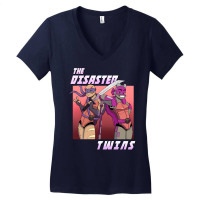 The Disaster Twins Women's V-neck T-shirt | Artistshot