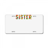 Birthday Brick Builder Funny Blocks Master Builder Sister T Shirt License Plate | Artistshot