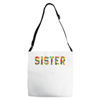 Birthday Brick Builder Funny Blocks Master Builder Sister T Shirt Adjustable Strap Totes | Artistshot