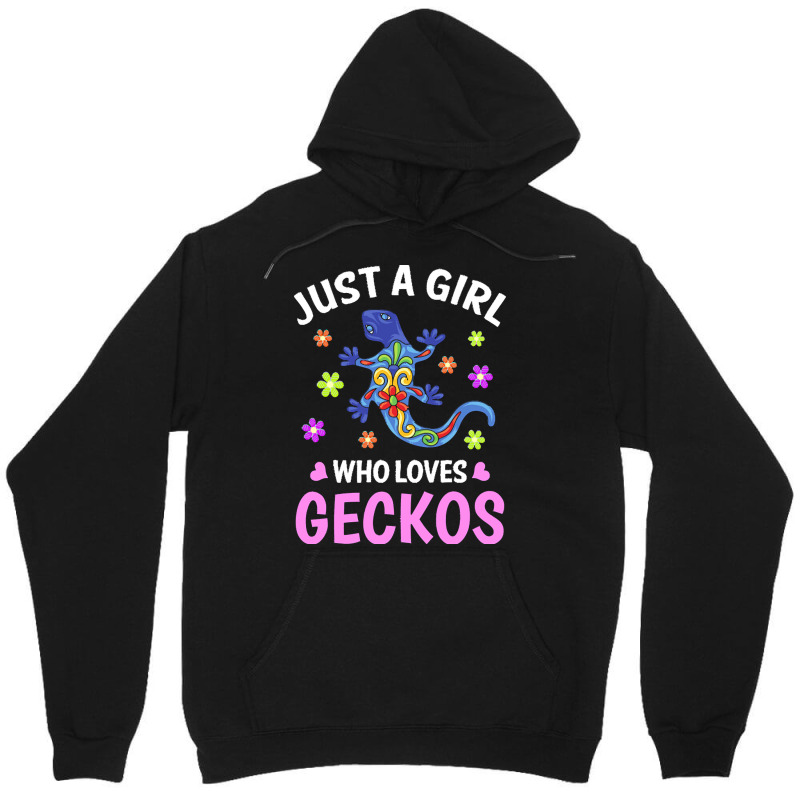 Gecko T  Shirt Just A Girl Who Loves Geckos T  Shirt Unisex Hoodie by heloise3085 | Artistshot