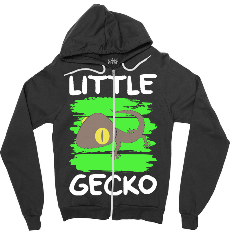 Gecko T  Shirt Little Gecko I Baby Zipper Hoodie by heloise3085 | Artistshot