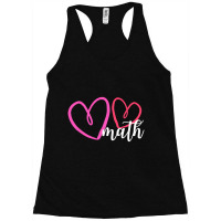 Hot Trend Valentine's Day Math With Hearts Racerback Tank | Artistshot