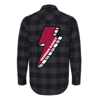 Hampden Sydney University Lightning Bolt Flannel Shirt | Artistshot