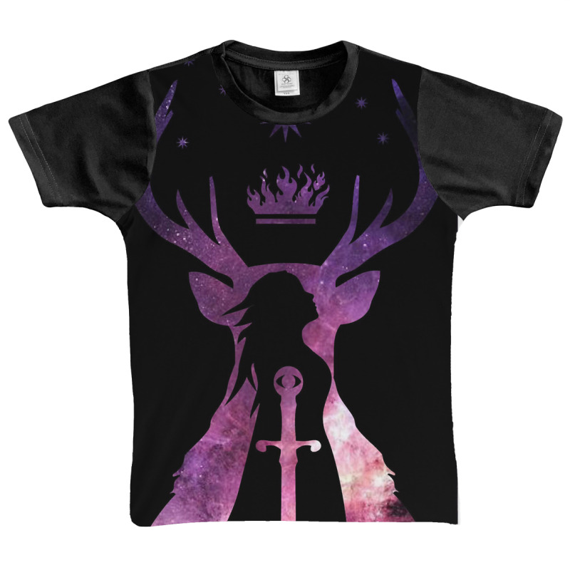 Limited Edition Throne Of Glass Aelin Fanart Graphic Youth T-shirt by Estrada Link | Artistshot