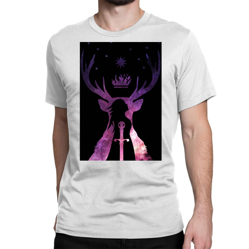 Limited Edition Throne Of Glass Aelin Fanart Classic T-shirt by Estrada Link | Artistshot