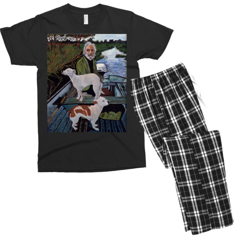 Goodfellas Painting Dogs Men's T-shirt Pajama Set | Artistshot