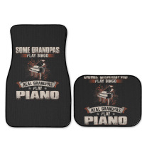 Mens Some Grandpas Play Bingo Real Grandpas Play Piano Full Set Car Mats | Artistshot