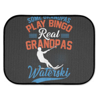 Mens Some Grandpas Play Bingo Real Grandpas Waterski Rear Car Mat | Artistshot