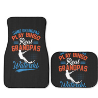 Mens Some Grandpas Play Bingo Real Grandpas Waterski Full Set Car Mats | Artistshot