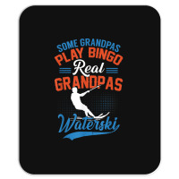 Mens Some Grandpas Play Bingo Real Grandpas Waterski Mousepad | Artistshot