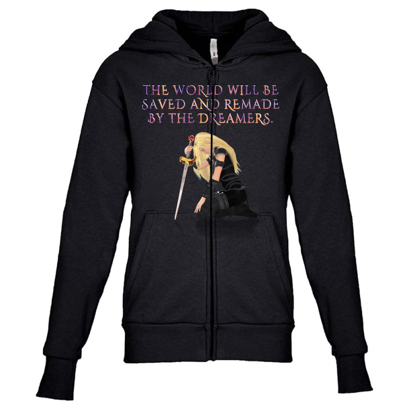 Limited Edition Throne Of Glass Youth Zipper Hoodie by Estrada Link | Artistshot