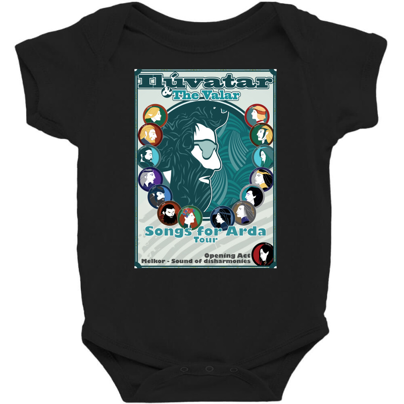 Limited Edition Iluvatar & The Valar Baby Bodysuit by Hugo Flowers | Artistshot