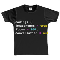 Programming If Coding Headphones Focus Joke Graphic Youth T-shirt | Artistshot