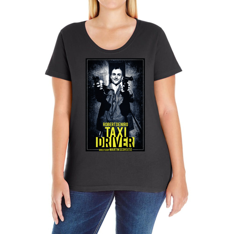 Taxi Driver 2 Ladies Curvy T-Shirt by peresalyngray | Artistshot