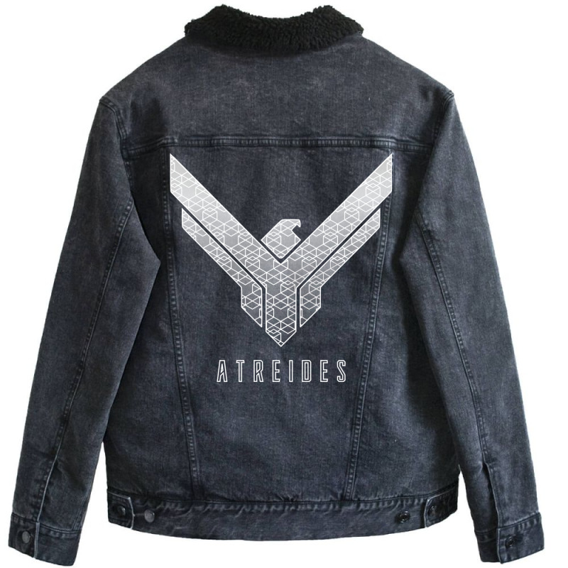 Atreides (gradient) Unisex Sherpa-Lined Denim Jacket by salayobatrazf | Artistshot