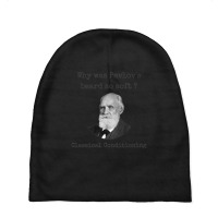 Psychology Pavlov's Beard Joke Classical Conditioning Baby Beanies | Artistshot