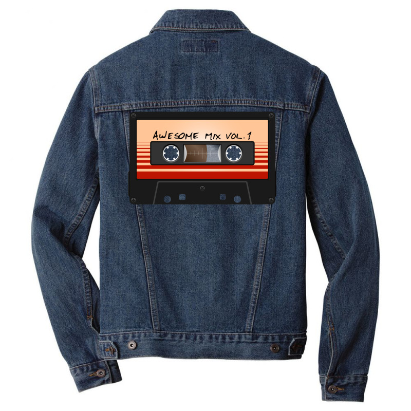 Awesome Mix Vol. 1 Men Denim Jacket by salayobatrazf | Artistshot