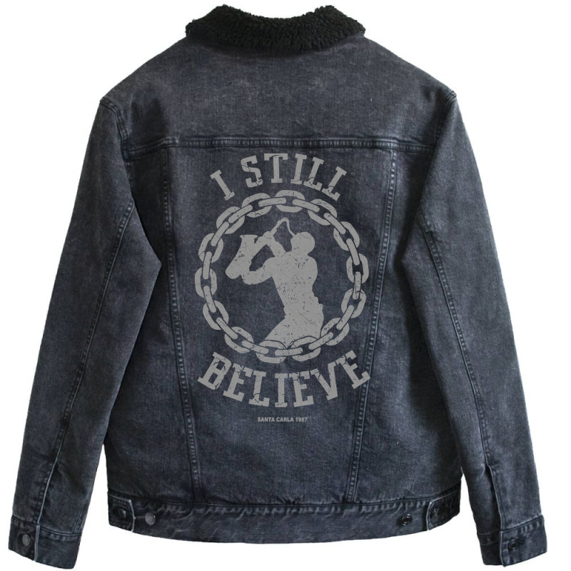 I Still Believe Unisex Sherpa-lined Denim Jacket | Artistshot