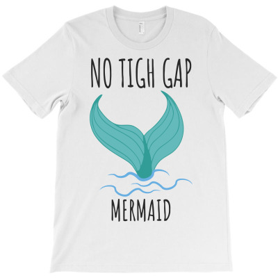 No Tigh Gap Mermaid Funny Women's T-shirt Designed By Tomi Panca