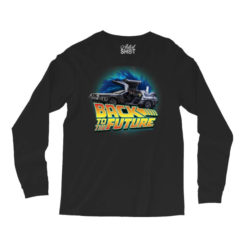 Back To The Future Movie. Delorean In Time Long Sleeve Shirts by salayobatrazf | Artistshot