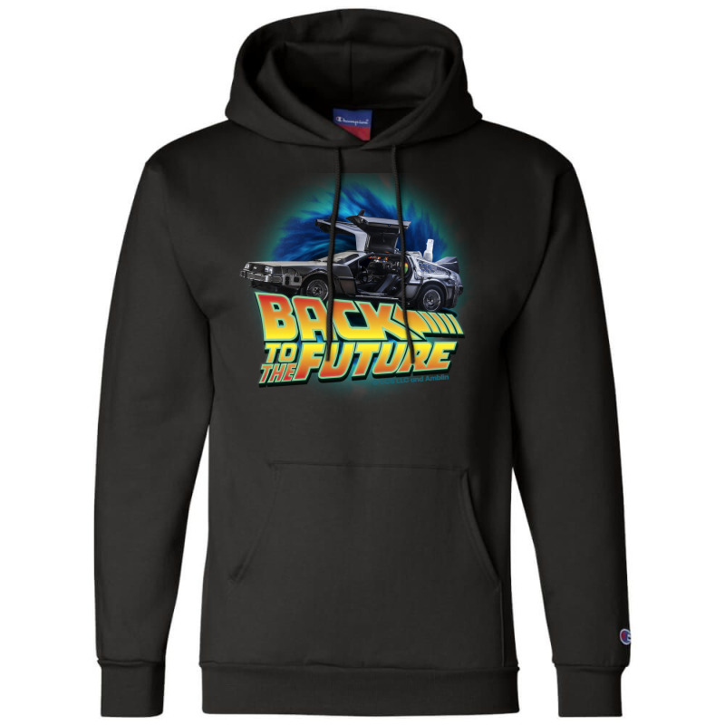 Back To The Future Movie. Delorean In Time Champion Hoodie by salayobatrazf | Artistshot