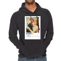 Titanic (1997) Alternative Film Poster Vintage Hoodie | Artistshot