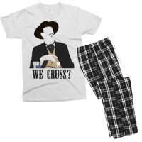 Tombstone We Cross Men's T-shirt Pajama Set | Artistshot