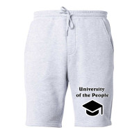 University Of The People Fleece Short | Artistshot