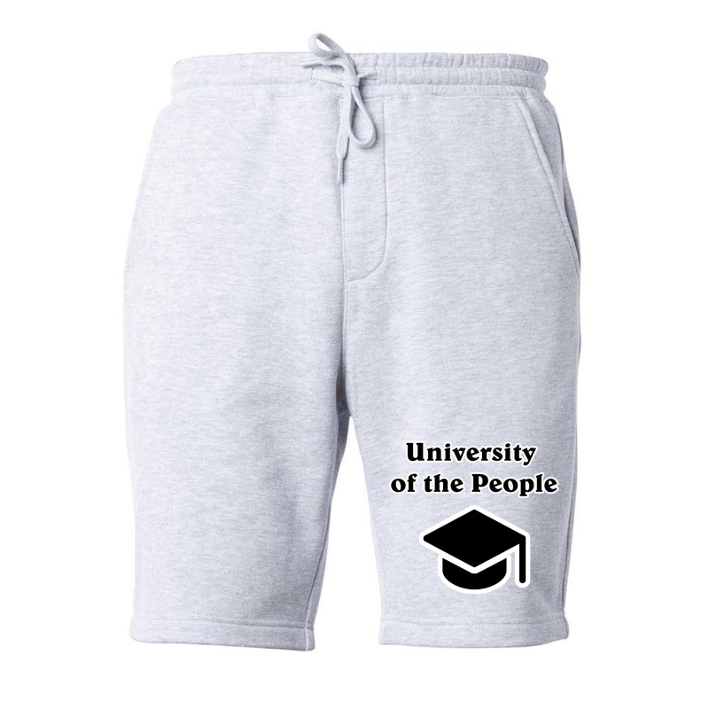 University Of The People Fleece Short by MIVANVORST | Artistshot