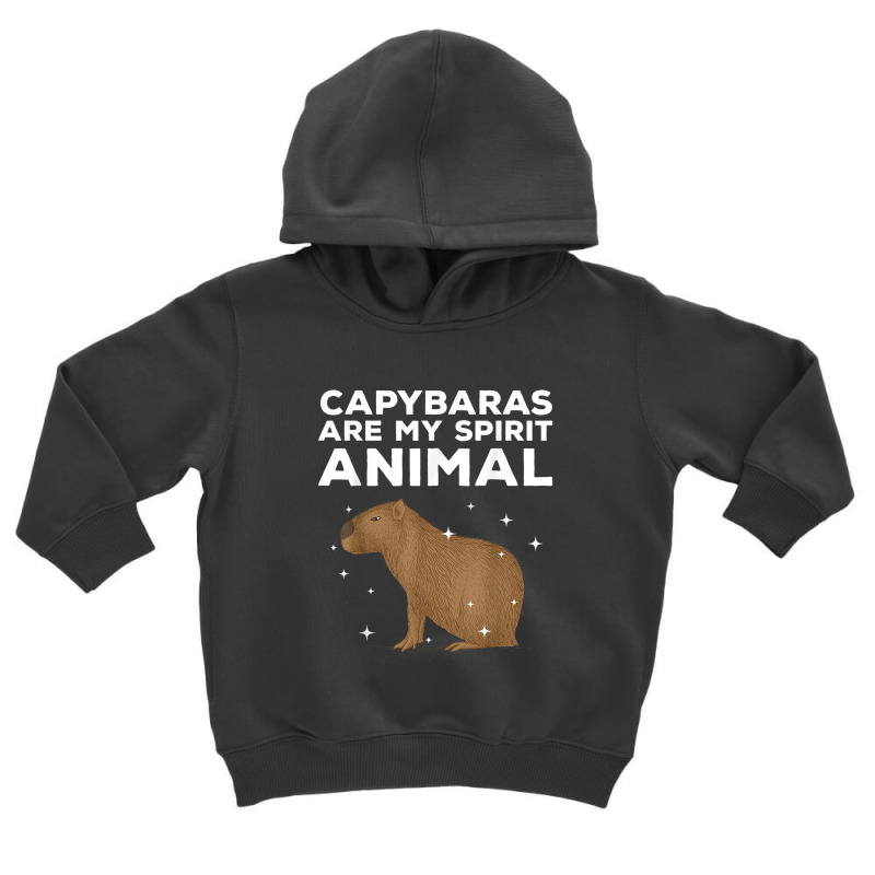 Cool Capybara For Men Women Rodent Spirit Animal Zoologist Toddler Hoodie by ChristopherCharlesWilliamson | Artistshot