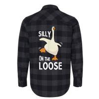 Silly Goose On The Loose T Shirt Flannel Shirt | Artistshot