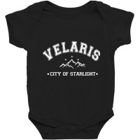 Limited Edition Velaris City Of Starlight   Night Court   Acotar Baby Bodysuit | Artistshot