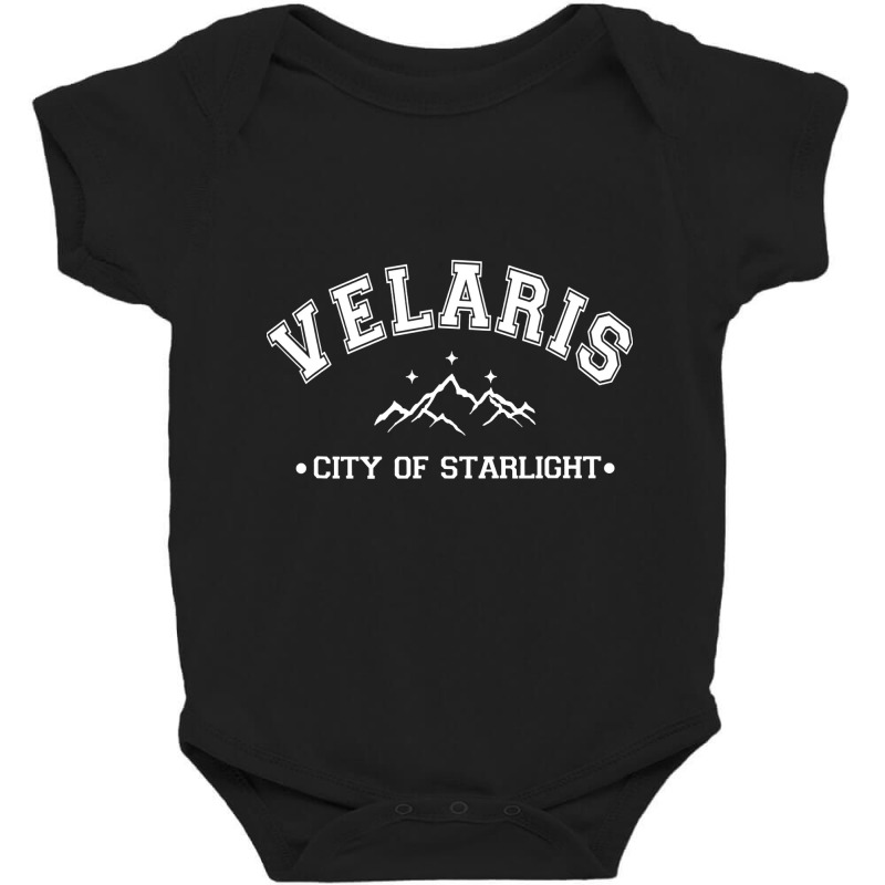 Limited Edition Velaris City Of Starlight   Night Court   Acotar Baby Bodysuit | Artistshot