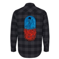 Medicine Red Blue Flannel Shirt | Artistshot