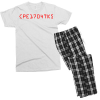 Wargames   Launch Code Men's T-shirt Pajama Set | Artistshot