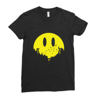 Smiley Planet Ladies Fitted T-shirt | Artistshot