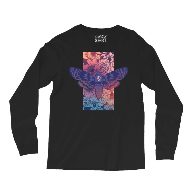 Death Moth Long Sleeve Shirts | Artistshot