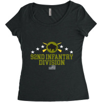 92nd Infantry Division Women's Triblend Scoop T-shirt | Artistshot