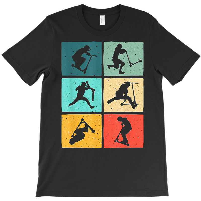 Funny Scooters Stunt Vintage Art For Men Women Best Riders T Shirt T-shirt | Artistshot