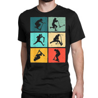 Funny Scooters Stunt Vintage Art For Men Women Best Riders T Shirt Classic T-shirt | Artistshot