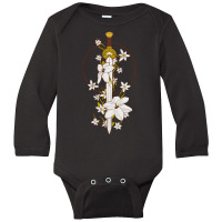 Trending Petals On The Burial Mounds Long Sleeve Baby Bodysuit | Artistshot