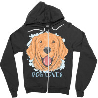 Golden Retriever T Shirt Golden Retriever Dog Zipper Hoodie | Artistshot