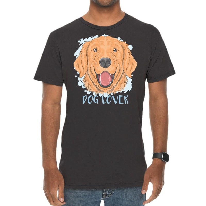 Golden Retriever T Shirt Golden Retriever Dog Vintage T-shirt | Artistshot